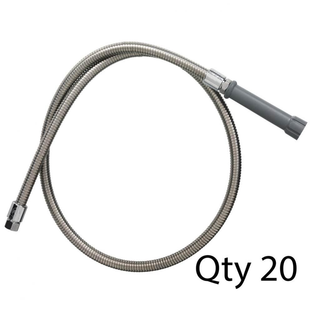 Hose, 68'' Flexible Stainless Steel (Qty. 20)