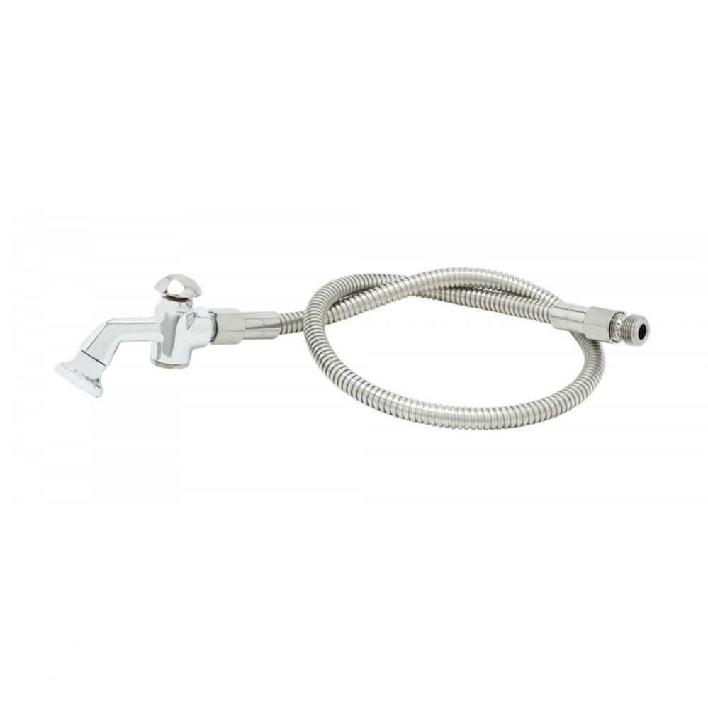 Spray Valve w/ Rosespray Head & 36'' Flexible SS Hose (013E-36H)