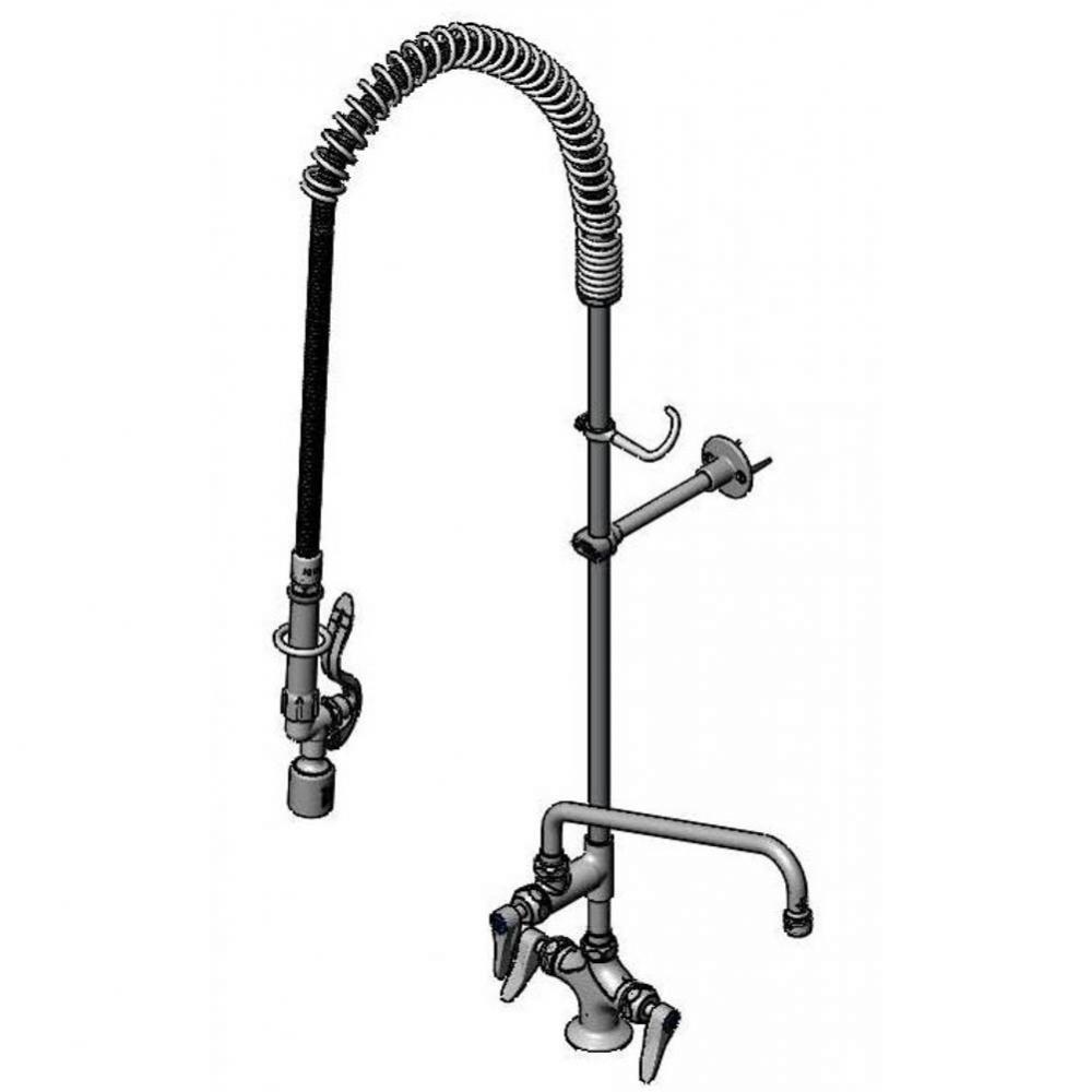 Pre-Rinse Unit w/ Ceramas, Wall Bracket, 12'' Swivel Nozzle, B-0107-C