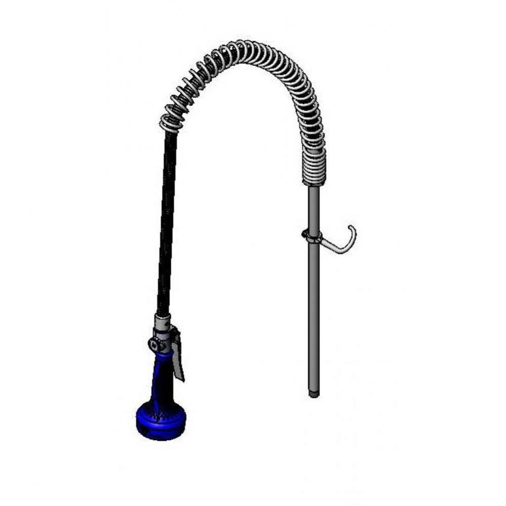 Pre-Rinse Unit: 44'' Flex Hose, B-0108-C Spray Valve, Spring, 18'' Riser (Less