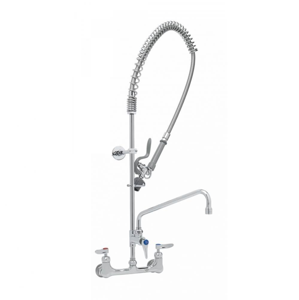 Pre-Rinse Unit w/ Ceramas, Wall Bracket, 12'' Swivel Nozzle, B-0107-C