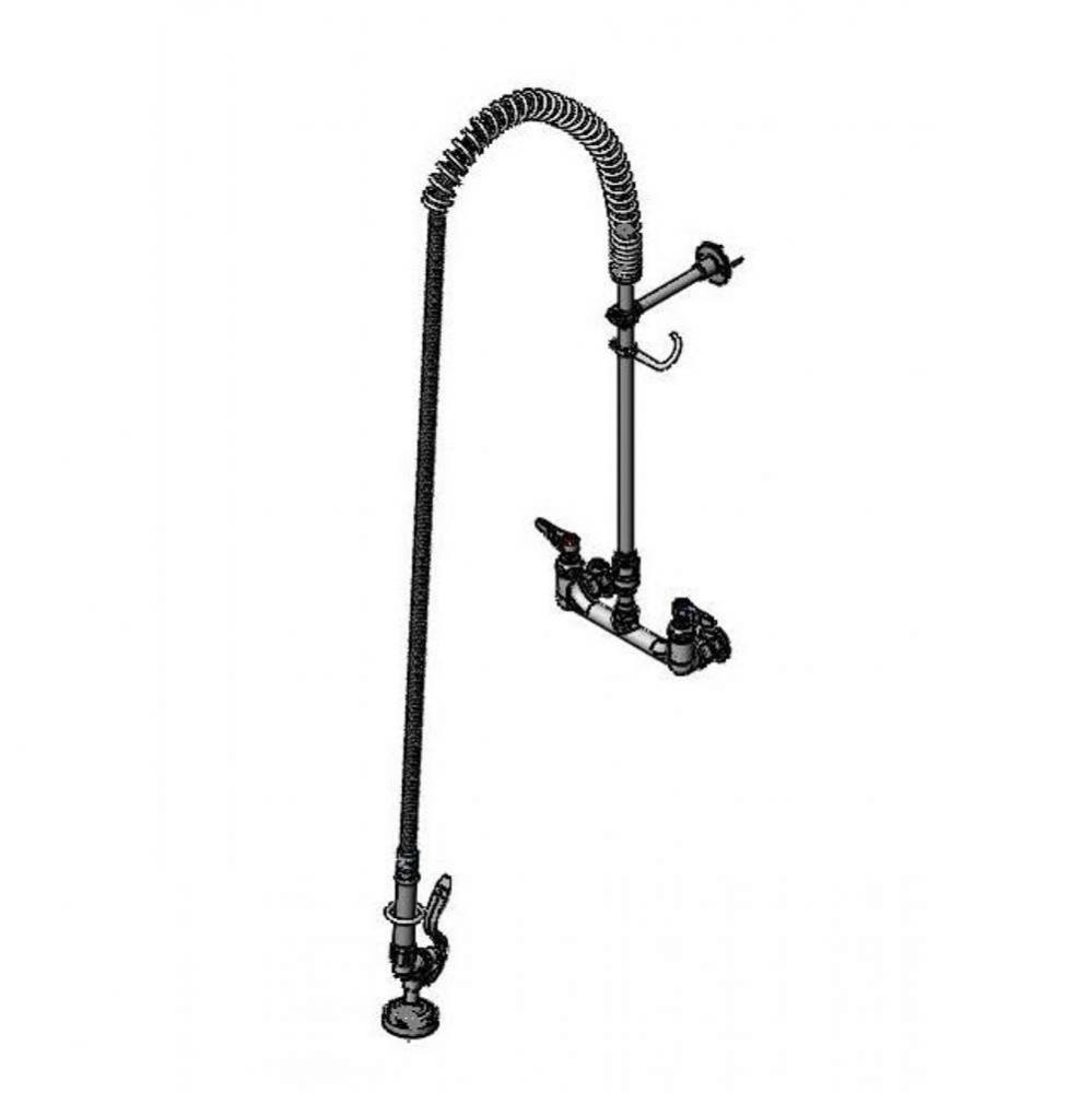 EasyInstall PRU: 8'' Wall Mount w/ 68'' Flex Hose, Vacuum Breaker, & B-010