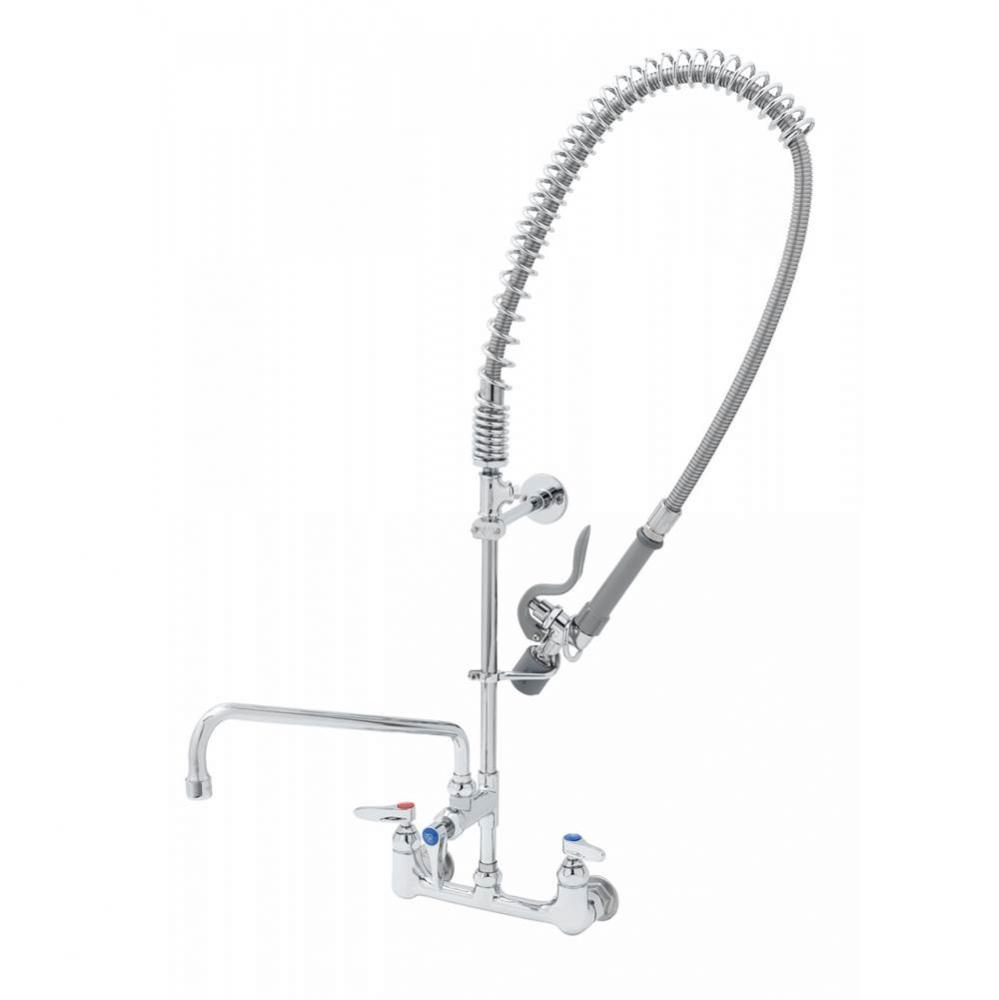 Pre-Rinse: 8'' Wall Mount, Ceramas, B-0107-C, B-TEE-RGD, B-0155-LNEZ & 14'&apos