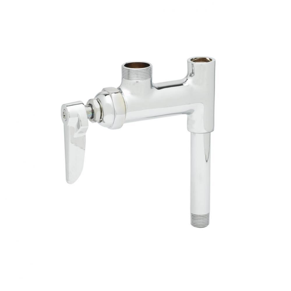 Add-On Faucet, Less Nozzle, 4'' Riser, Lever Handle (Qty. 6)