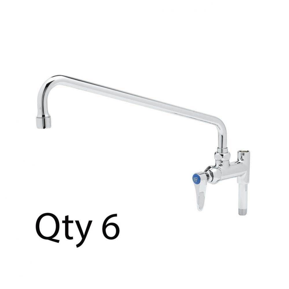 Add-On Faucet w/ 14'' Swing Nozzle (Qty6)