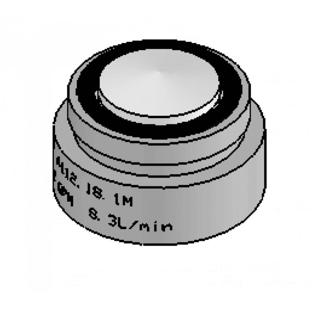 Laminar Flow Outlet, 13/16-27UN Male Threads, 2.2 GPM