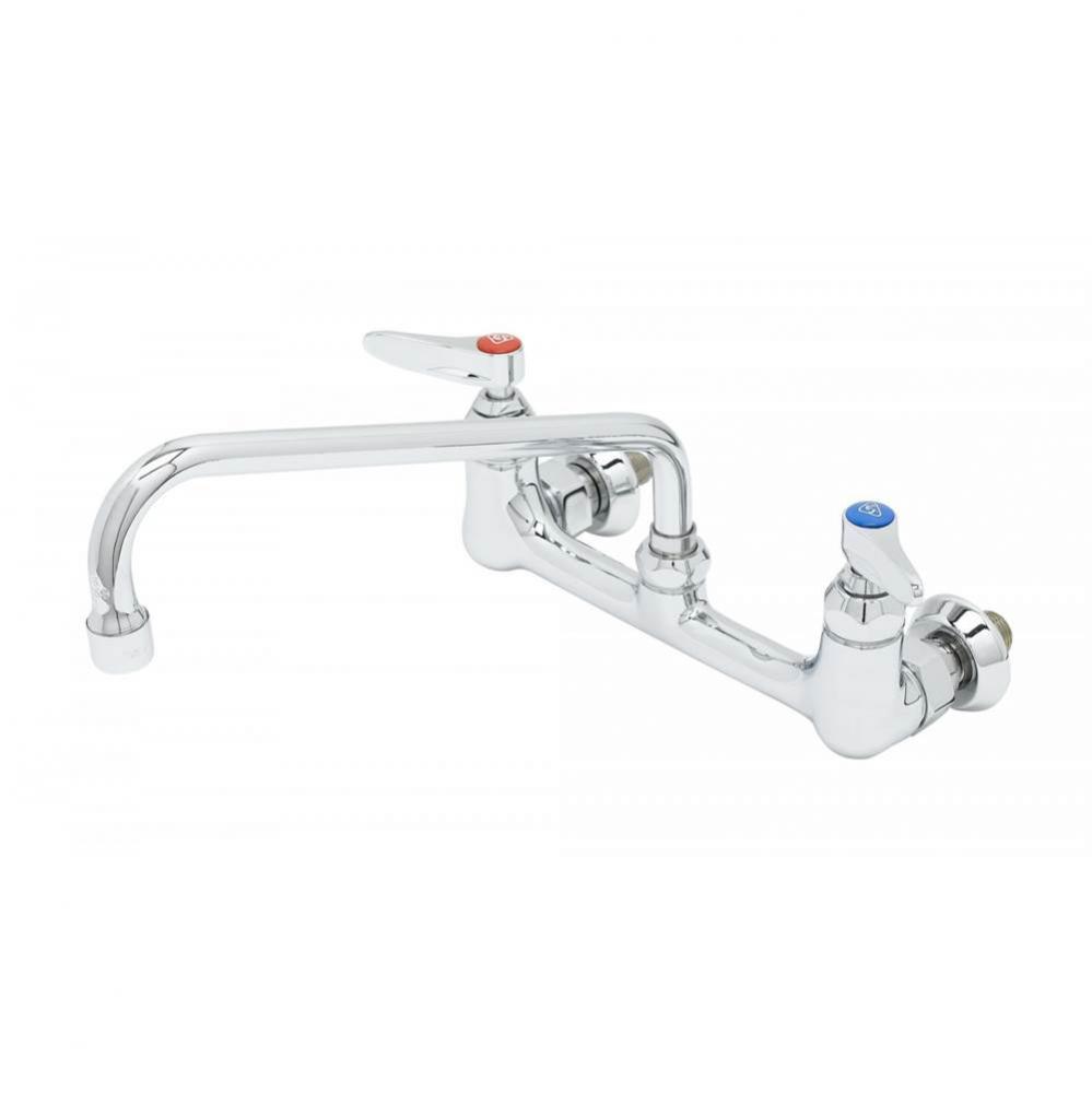 8'' Wall Mount Faucet w/ Eternas, 10'' Swing Nozzle (061X), 00EE Inlets