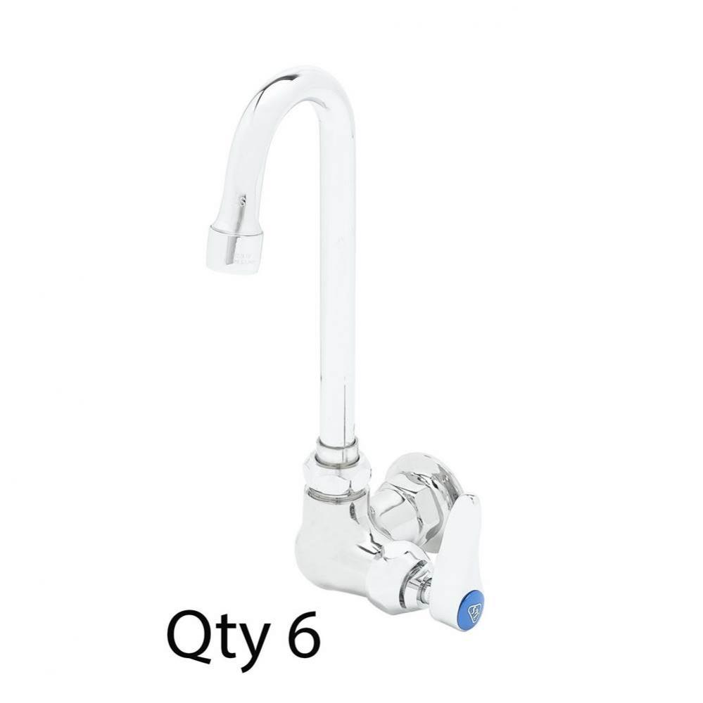 Master Pack: (6) B-0310-119X-WS Faucets