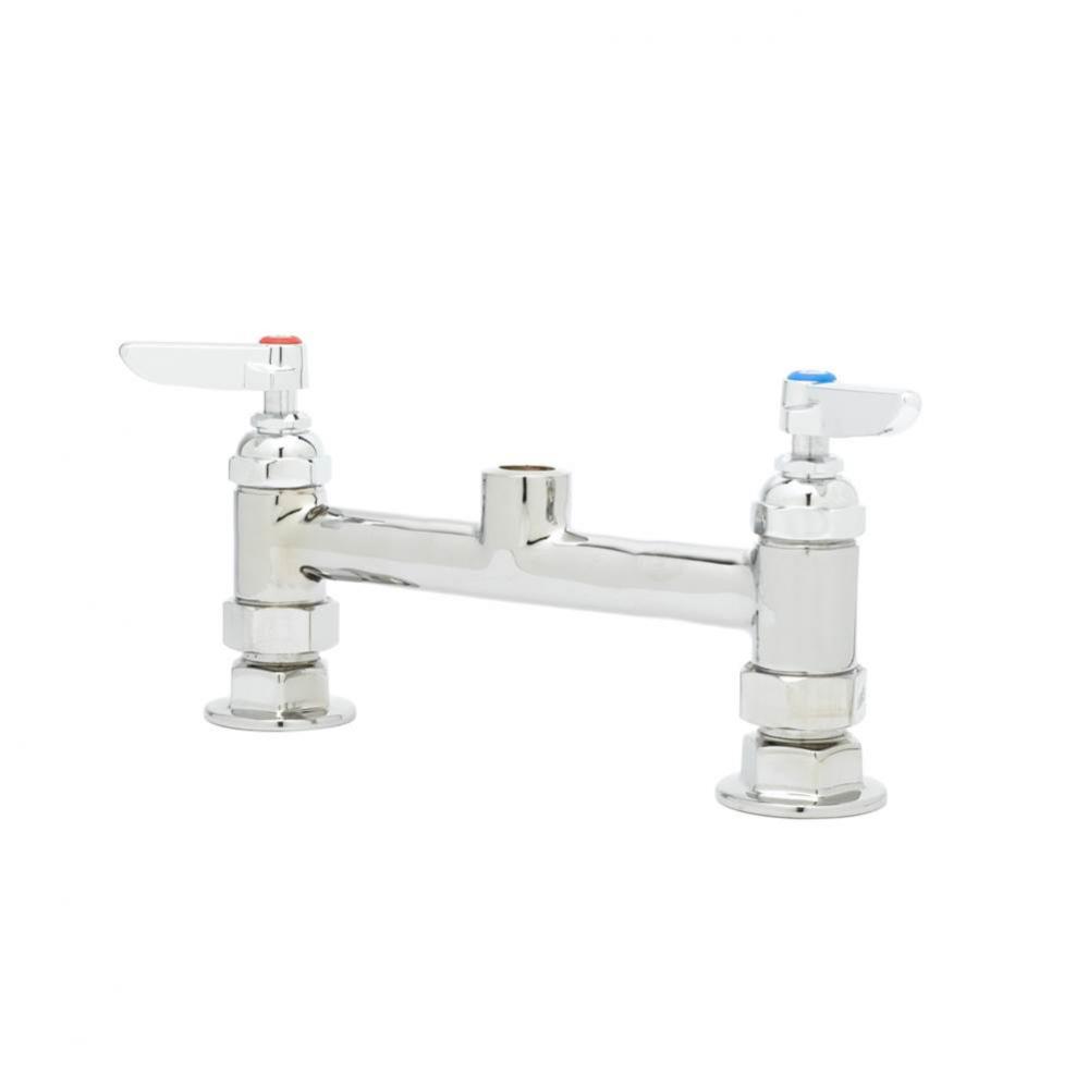 Double Pantry Rigid Base Faucet, Deck Mount, 8'' Centers, Less Nozzle (Qty. 6)