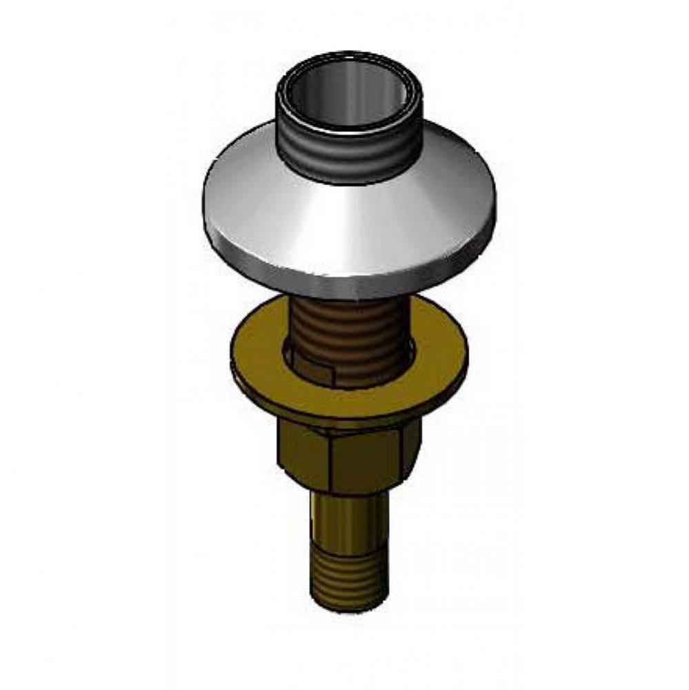 Swivel/Rigid Base Assembly, Deck Mount, Accepts Standard Swing Nozzles & Goosenecks