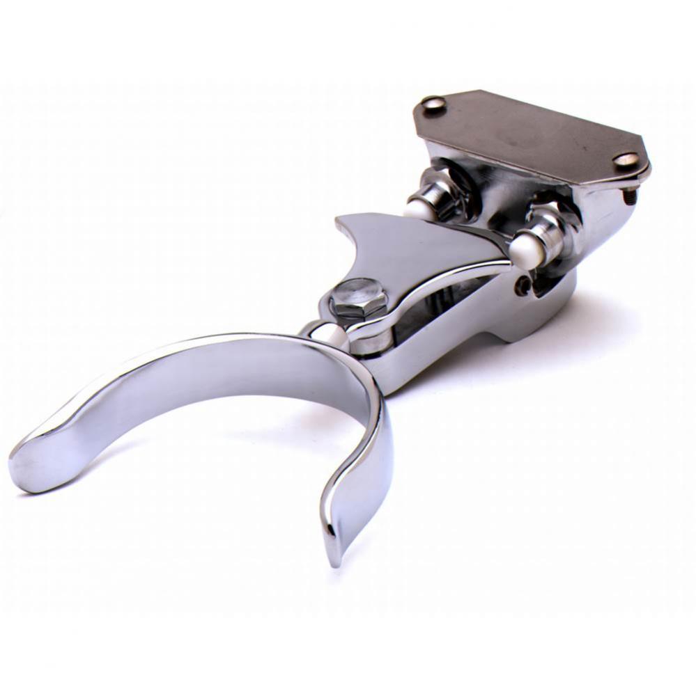 Knee Action Valve, Heavy Duty Cam Action Stirrup, 1/2'' NPT Female Inlet