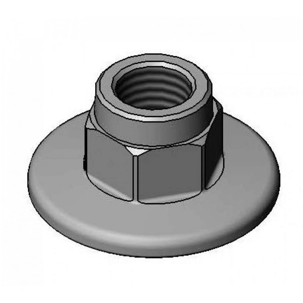 Wall Flange, 1/2'' NPT Inlet, 3/8'' NPT Outlet