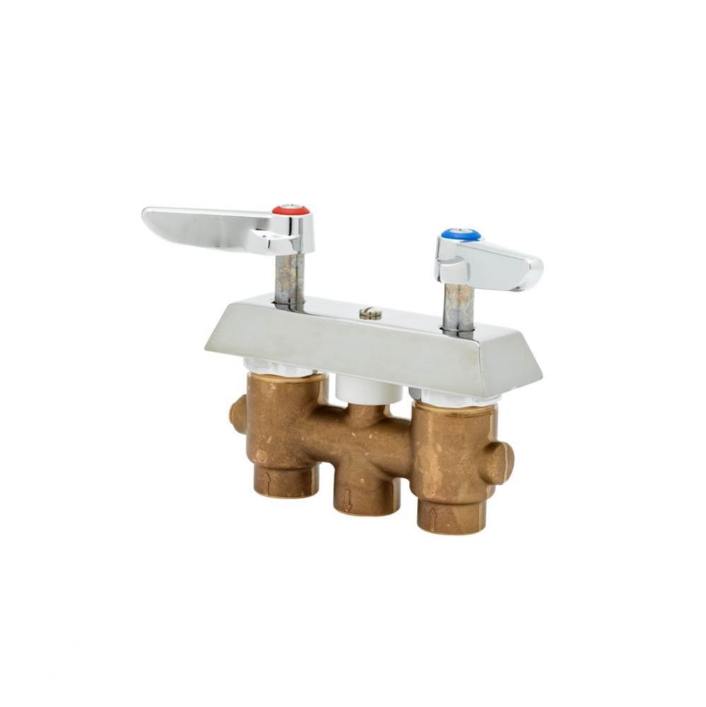 Concealed Mixing Faucet, Lever Handles, Inlet Adapters & 1/2'' Check Valves
