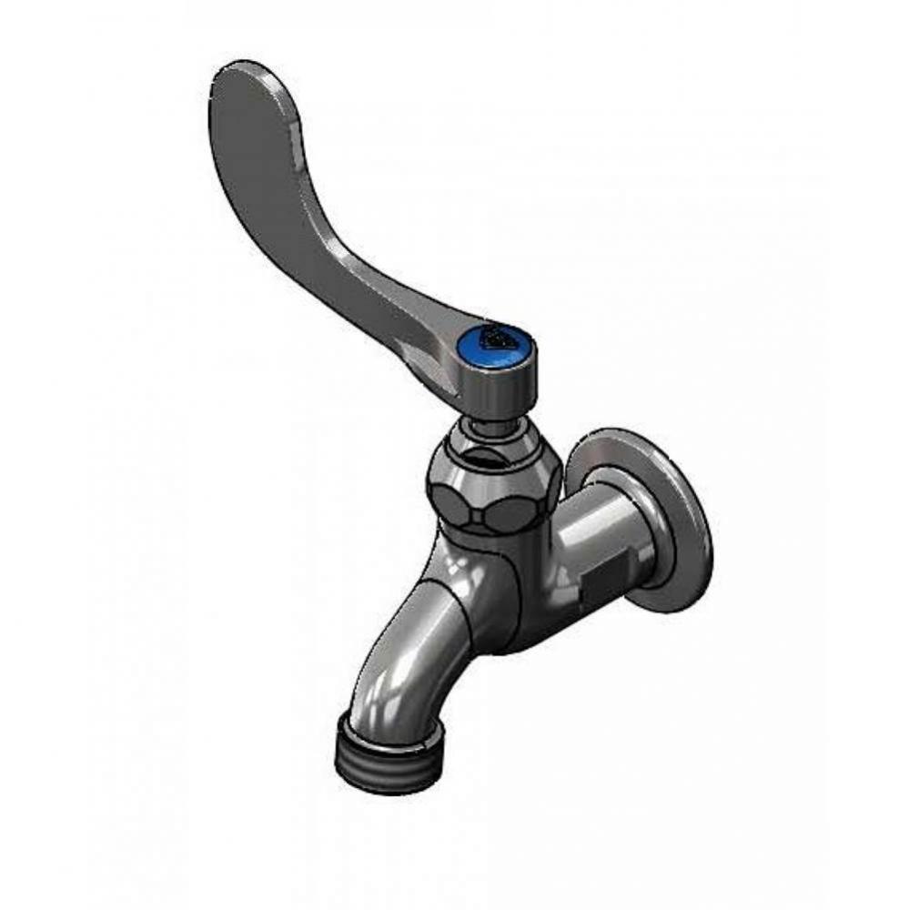 Sill Faucet, 1/2'' NPT Female Inlet, 4'' Wrist-Action Handle, 3/4''