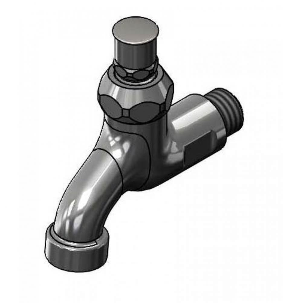 Sill Faucet: 1/2'' NPT Male Inlet, Loose Key Stop, 3-1/2'' Outlet to Center of