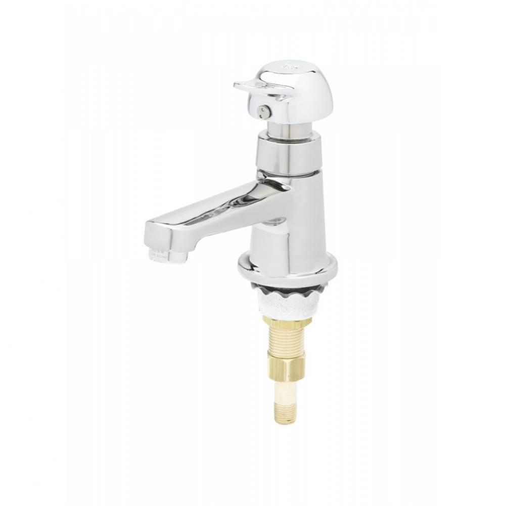 Sill Faucet, Pivot Action Metering, 1/2'' NPSM Male Shank, 2.2 gpm Aerator