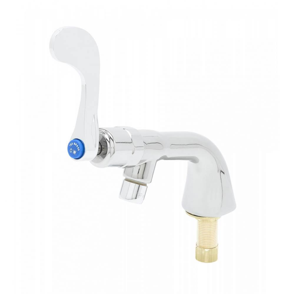 Metering Faucet, Single Temperature, 4'' Wrist-Action Handle, 1/2'' NPT Male S