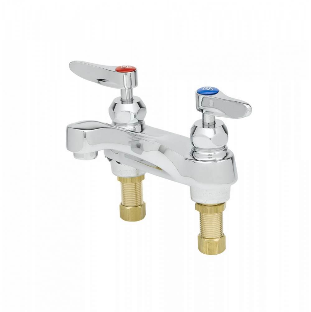 4'' Centerset Mixing Fct, Ceramic Cartridges, B-0199-03-WS 1.5 GPM Aerator, Lever Handle