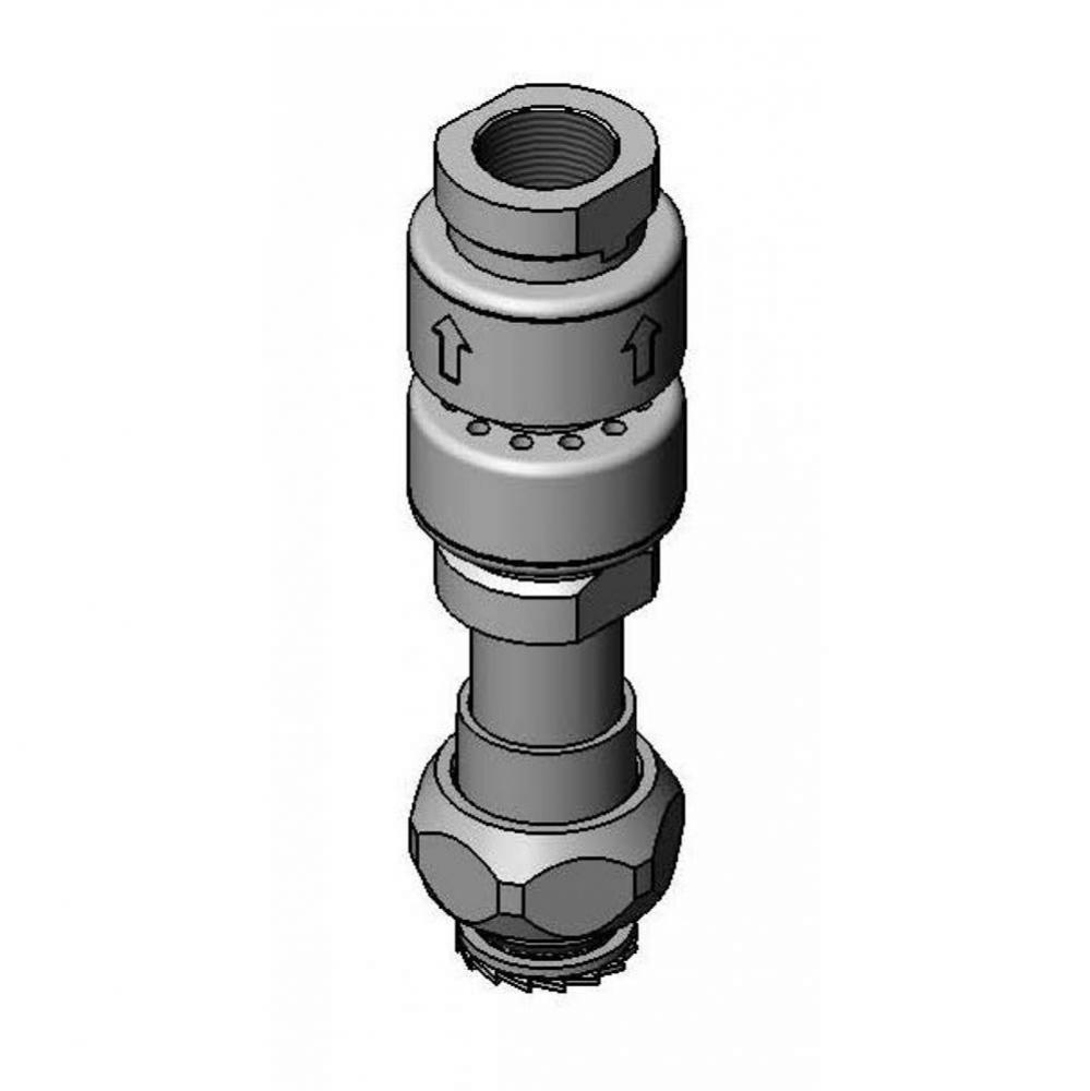 Easy-Install Vacuum Breaker Kit, Dual Check Valve with Intermediate Vent