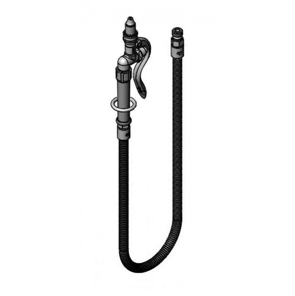 Spray Assembly, 3' Stainless Steel Hose with Quick Disconnect Jet Spray Head