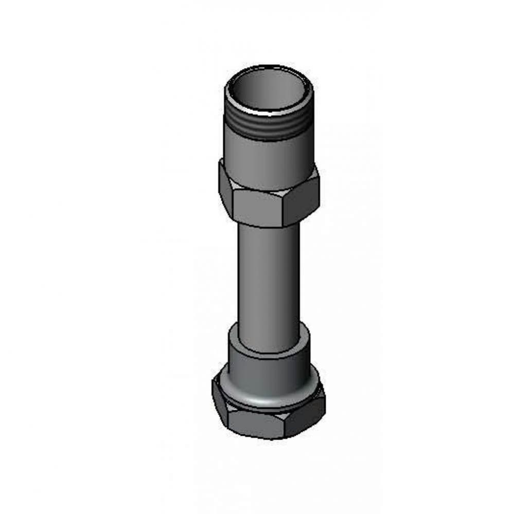 Straight Swivel Extension with Gasket, 4-5/8'' Overall Length