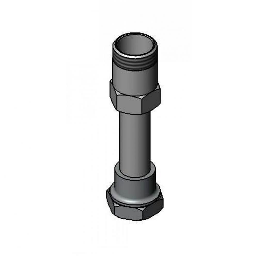 Straight Swivel Extension with Gasket, 4-5/8'' Overall Length