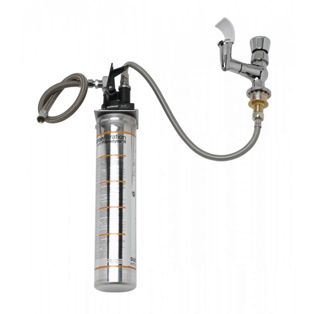 Push Button Metering Bubbler w/ Water Filtration Kit