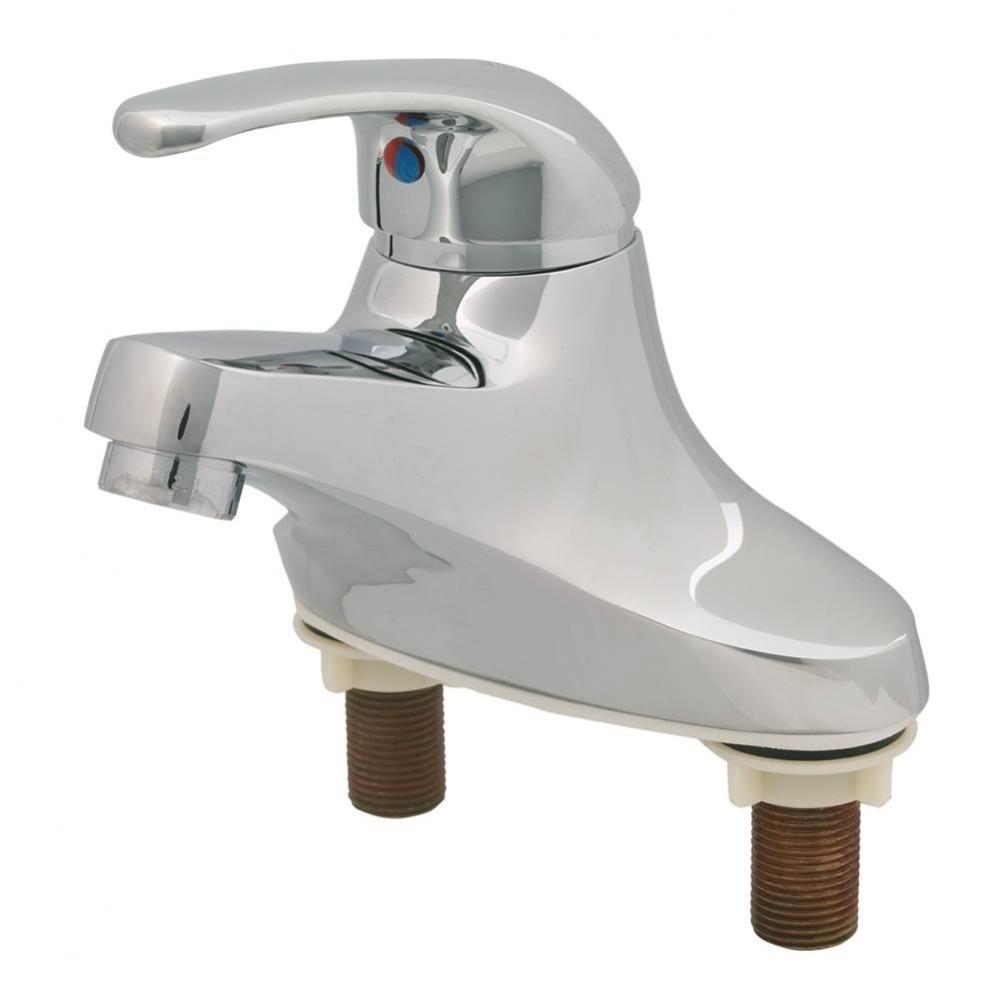 4'' Deck Mount Single Lever Faucet, Short Handle, 1.5 GPM VR Aerator