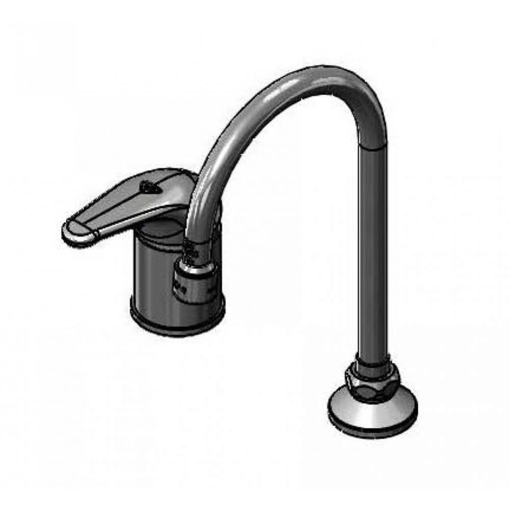 Single Lever Side Mount Control, Swivel Gooseneck, 2.2 GPM Aerator