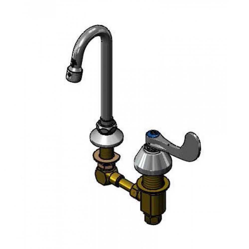 Deck Mount Medical Faucet for Cold Water Only