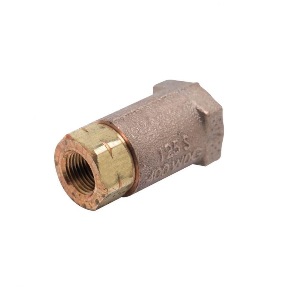 Check Valve, 3/8'' NPT Female, Horizontal or Vertical (Identical to B-CVV3-8)