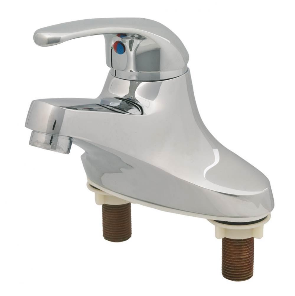 Single Lever Faucet, 4'' Centerset, 0.5 GPM VR Spray Device ''Buy American Act