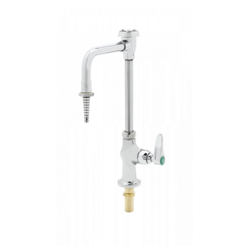 Lab Faucet, Single Temp, VR, Vacuum Breaker Nozzle, Serrated Tip, QT Eterna, Lever Handle