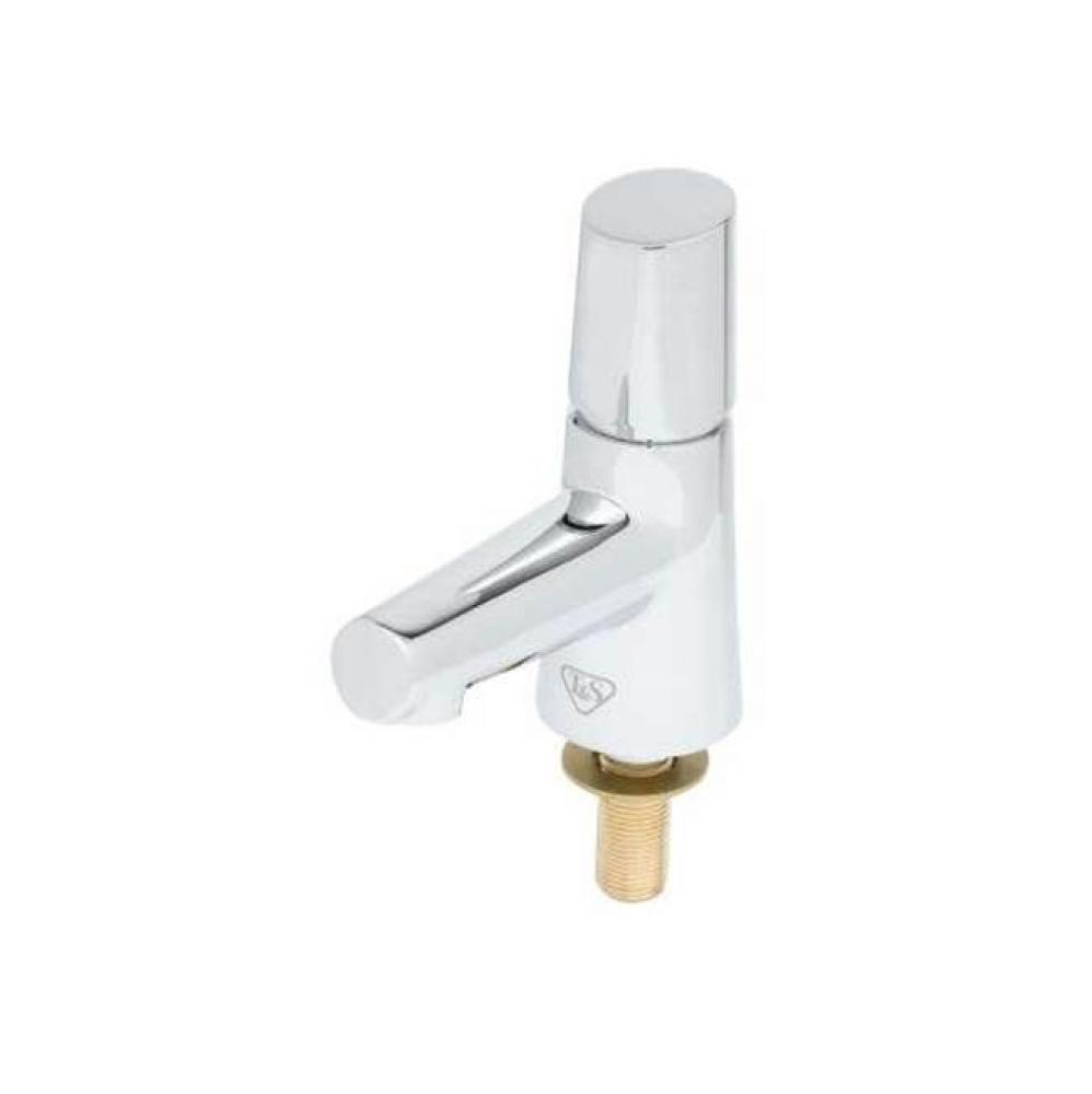 LakeCrest Aesthetic Metering Lavatory Faucet, Polished Chrome