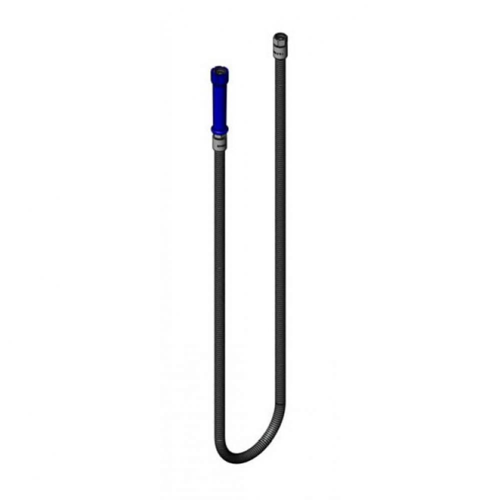 Hose Assembly, 72'' Long, Blue Handle