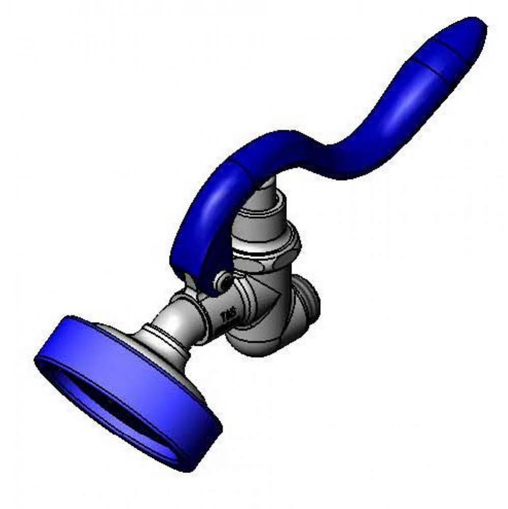 Blue Spray Valve w/ Angled High-Flow Spray Face (Not Intended for USA/Canada Pre-Rinse Application