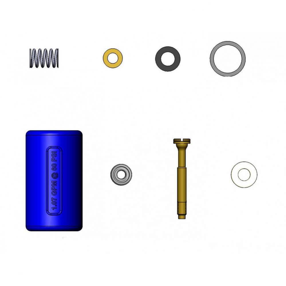 Parts Kit for EB-0107-J Low-Flow Spray Valve 1.07 GPM @ 60 PSI