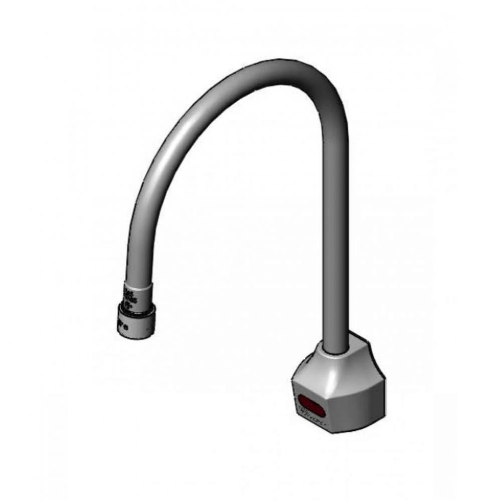 ChekPoint Electronic Faucet, EC-3101-LN & 127X-V22 Rigid Gooseneck (2.2 GPM VR Aerator)