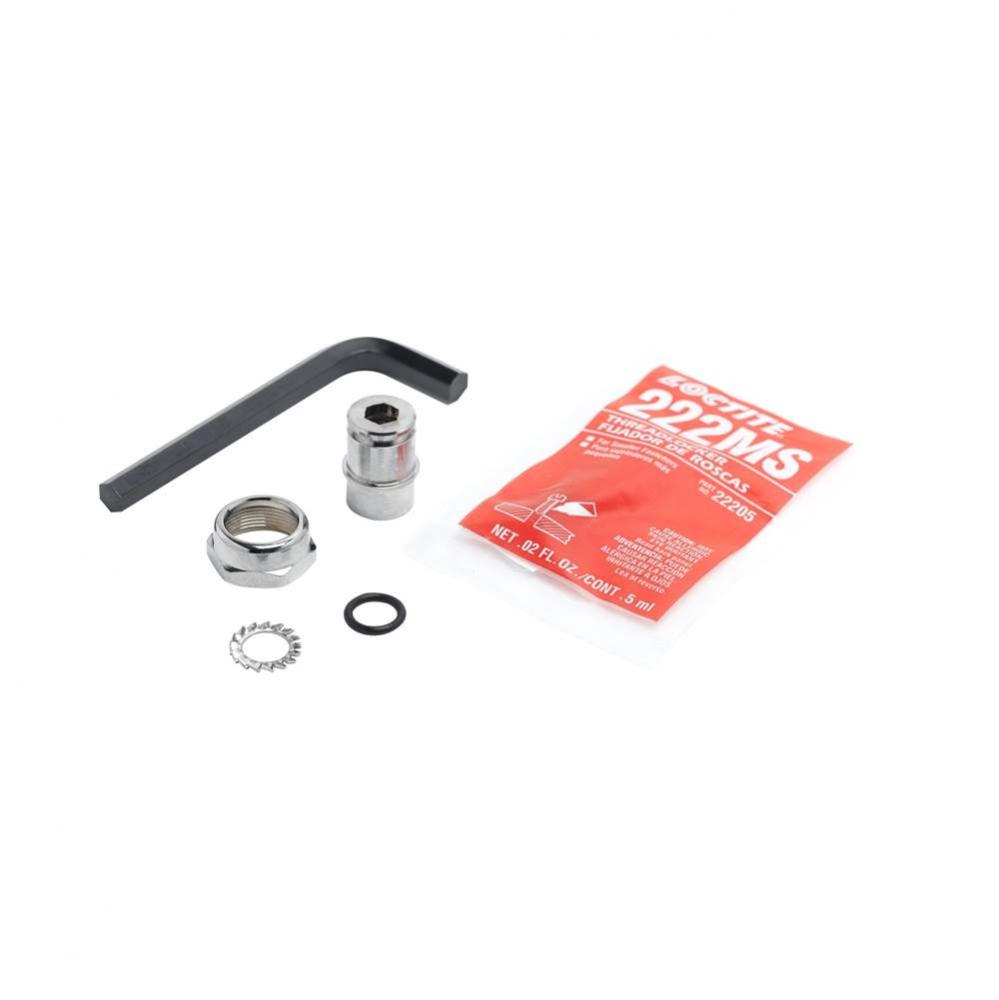 T&S EasyInstall Kit: Swivel Nut, Bushing, O-Ring, Lock Washer (Not Designed for Equip PRUs)