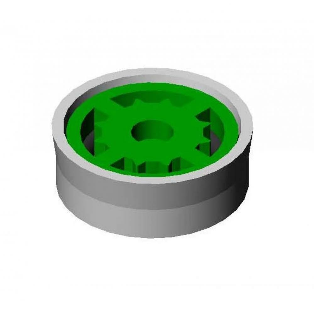 Flow Control Disc, 1.5 GPM, Green Insert