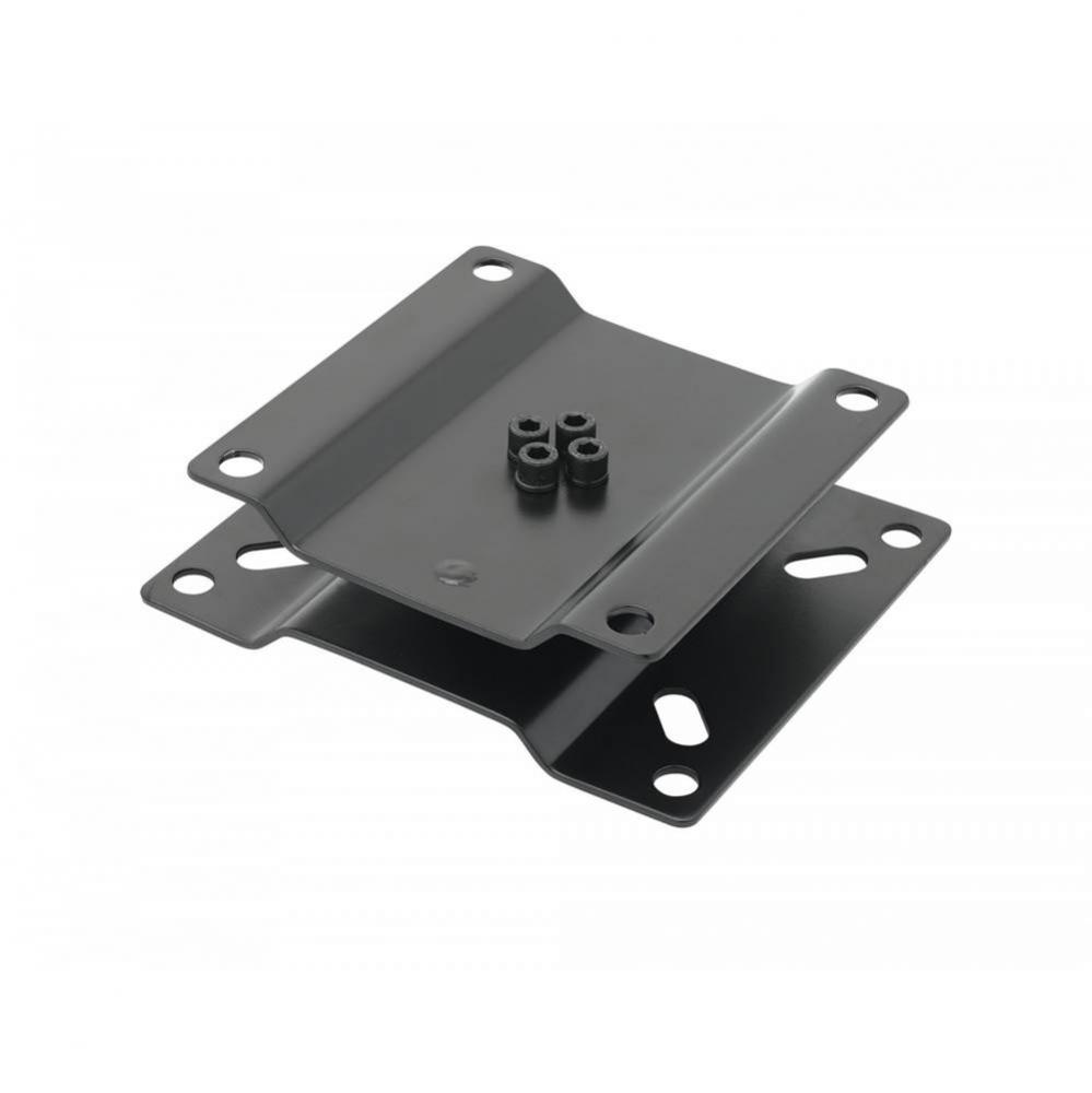 Horizontal Pivot Bracket for Hose Reels, Black Epoxy-Coated