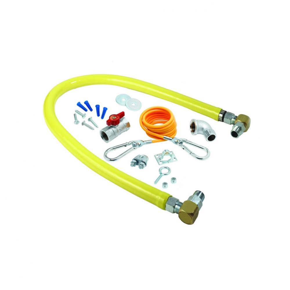 Gas Hose, 1/2'' 60'' SW Kit