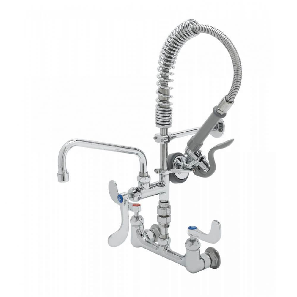 Mini-Pre-Rinse unit: B-0133 w/ B-0107-035, 8'' Swivel Nozzle, B-0970-Fez VB, Ceramas, Mi