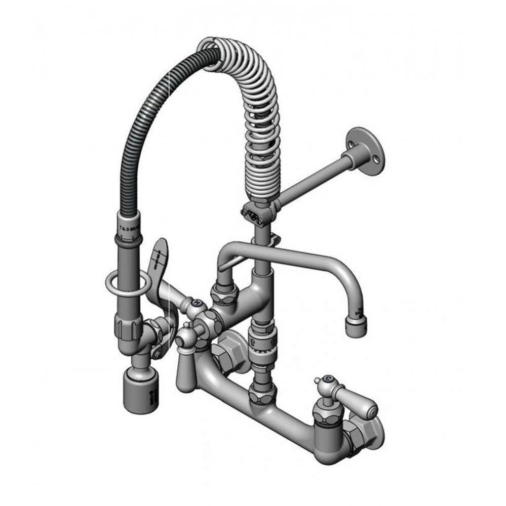 Mini-Pre-Rinse unit B-0133 w/ B-0107-C, 8'' Swivel Nozzle, B-0970-Fez Vb, & Ceramas
