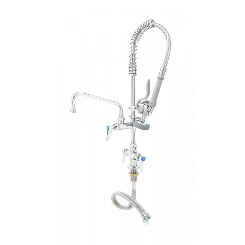 Mini-PRU: B-0113 Style w/ B-0107, 8'' Swing Nozzle, Cerama Cartridges, Lever Handles