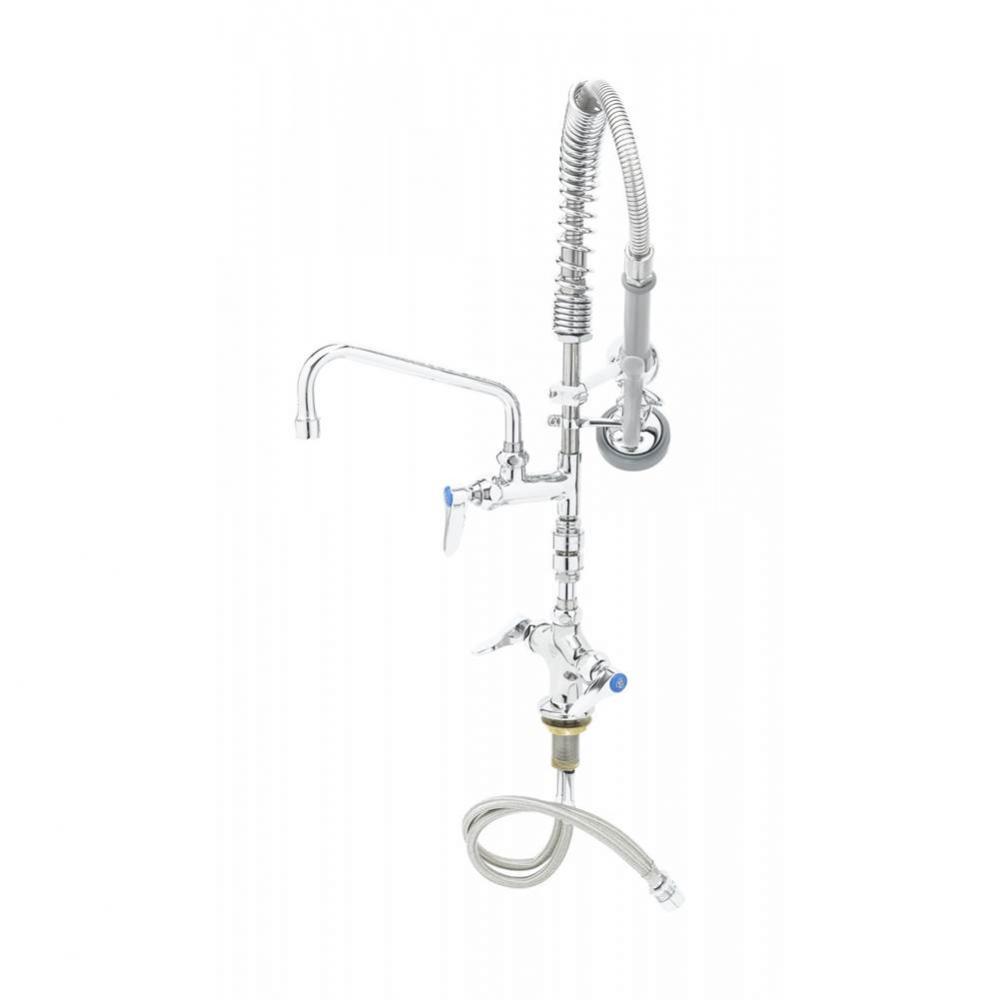 Mini-Pre-Rinse unit w/ B-0107, 8'' Swivel Nozzle, Vb, Wrist Handles & Eternas