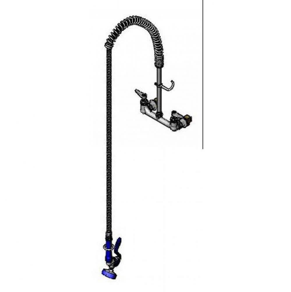 Pet Grooming: 8'' Wall Mount, Ohd Sprng, Blue 35 Ngle Spy Vlv, 12'' Riser, 72&