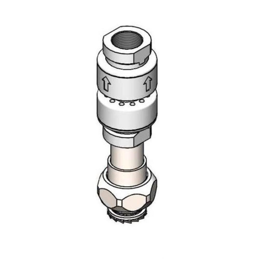 Stainless Steel EasyInstall Vacuum Breaker Kit, Dual Check Valve with Intermediate Vent