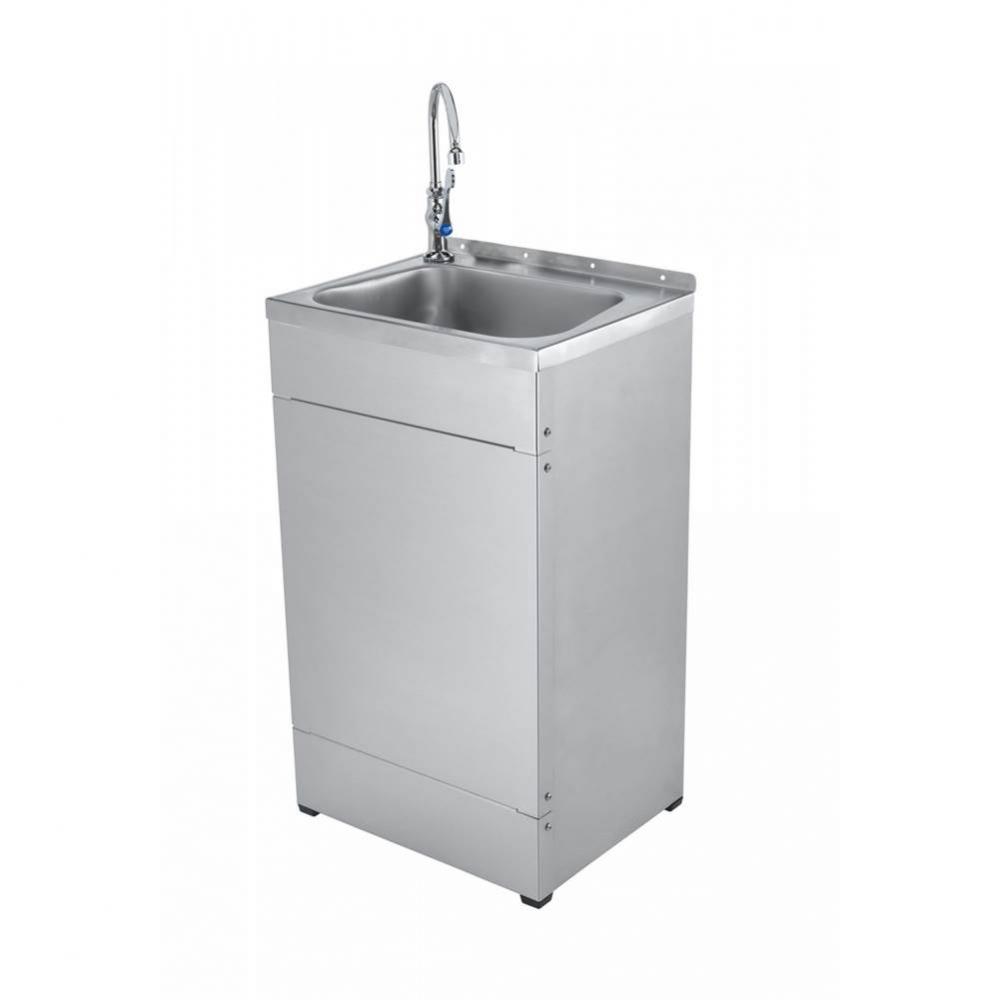 Portable Sink w/ B-0205-E133X4V5 & 5 Gallon Plastic Container