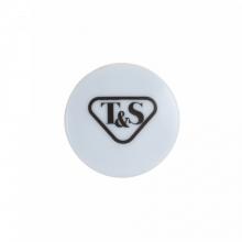 T&S Brass 001220-19NS - Press-In Index, Light-Blue, T&S Logo